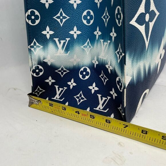 LOUIS VUITTON Monogram Escale Onthego GM Blue - Picture 5 of 15